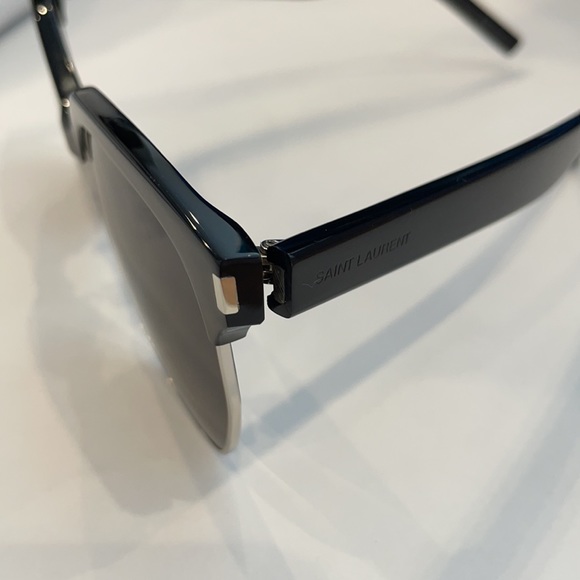 SAINT LAURENT SL 408 Clubmaster-Frame Sunglasses - Picture 8 of 12